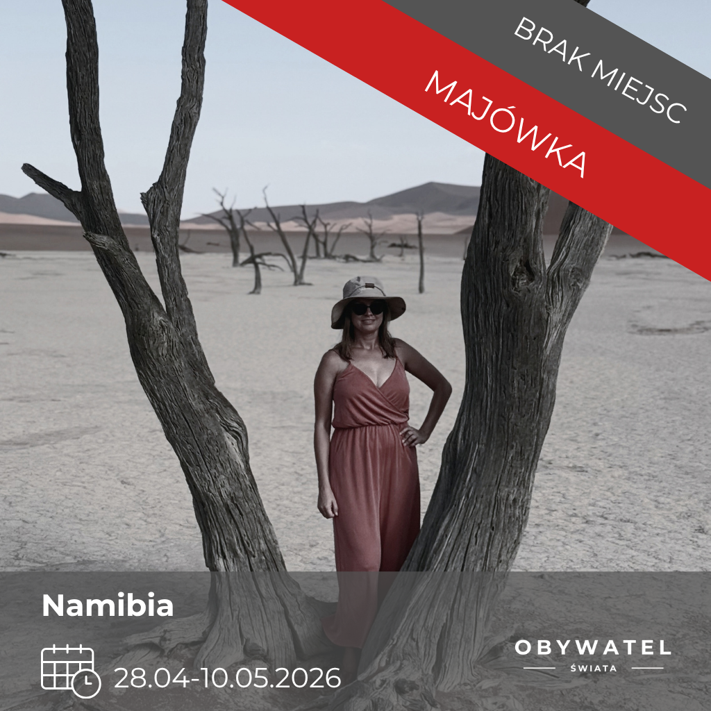 Majówka w Namibii