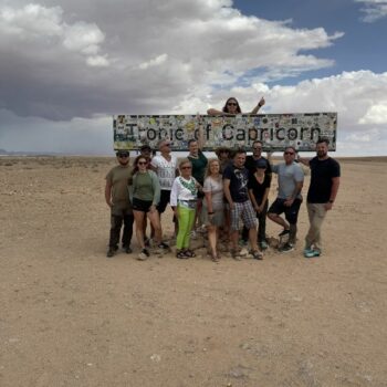 Zwrotnik koziorożca Namibia